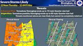 Wind, hail and tornadoes possible Thursday afternoon in Tuscaloosa