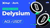 BingX lists Delysium (AGI) with New Listing Events with prize pool of over $30,000 USDT