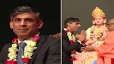 Video | 'Proud Hindu' Rishi Sunak Visits Baps Temple In London