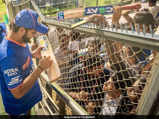 Without A Single Word, Rohit Sharma's Post On Mumbai Indians Says It All | Cricket News