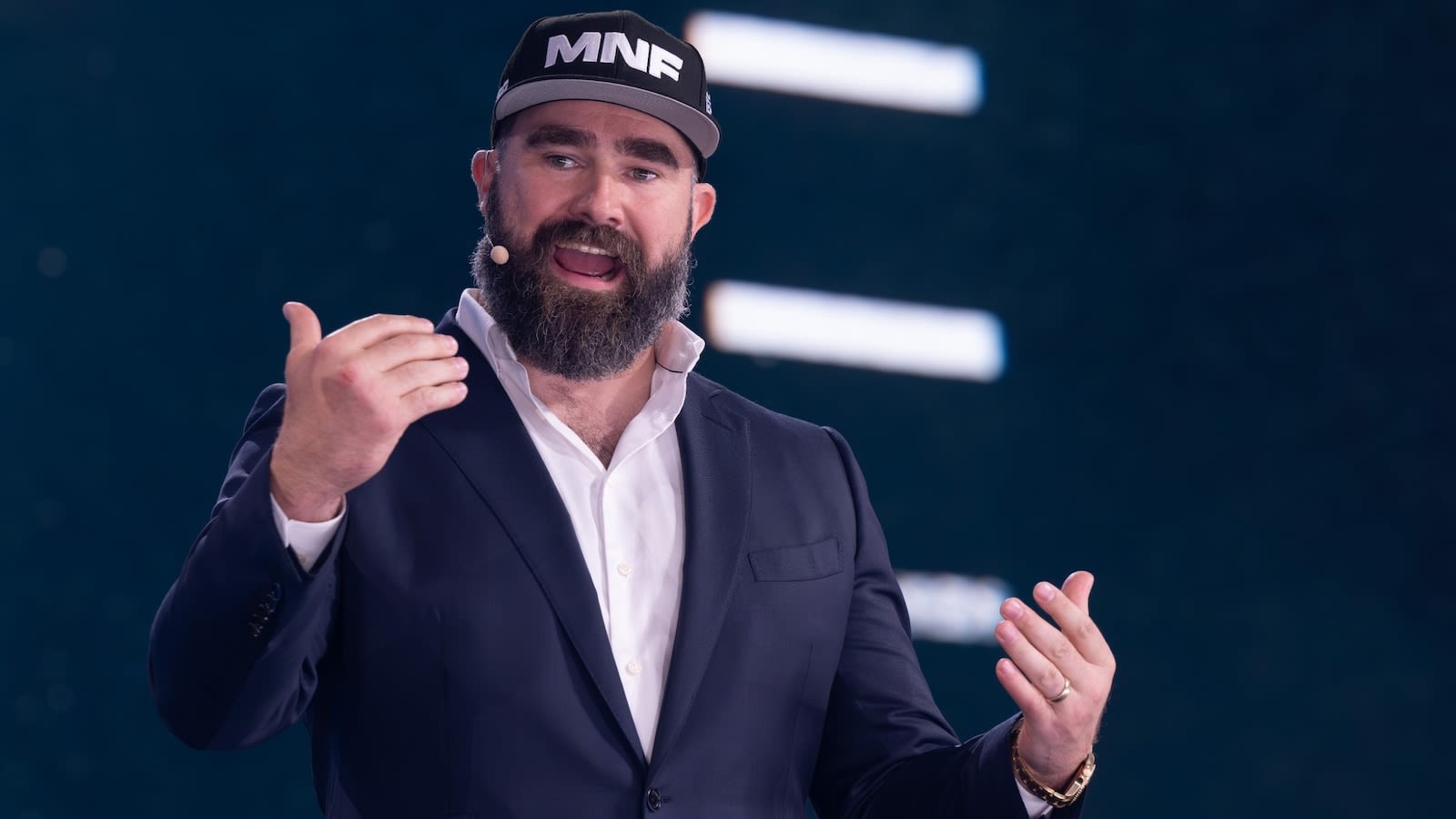 Jason Kelce joins ESPN's 'Monday Night Countdown'