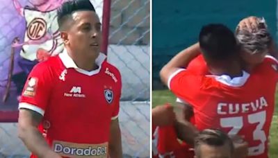 Christian Cueva participó en gol de la victoria de Cienciano, con perfecta triangulación, ante UTC en su debut por Liga 1 2024