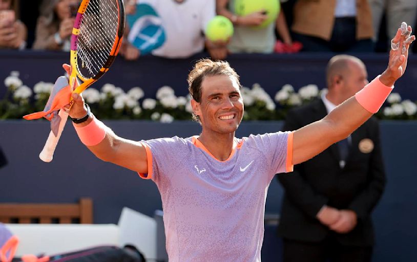 Rafael Nadal wins clay court match for 1st time in 681 days