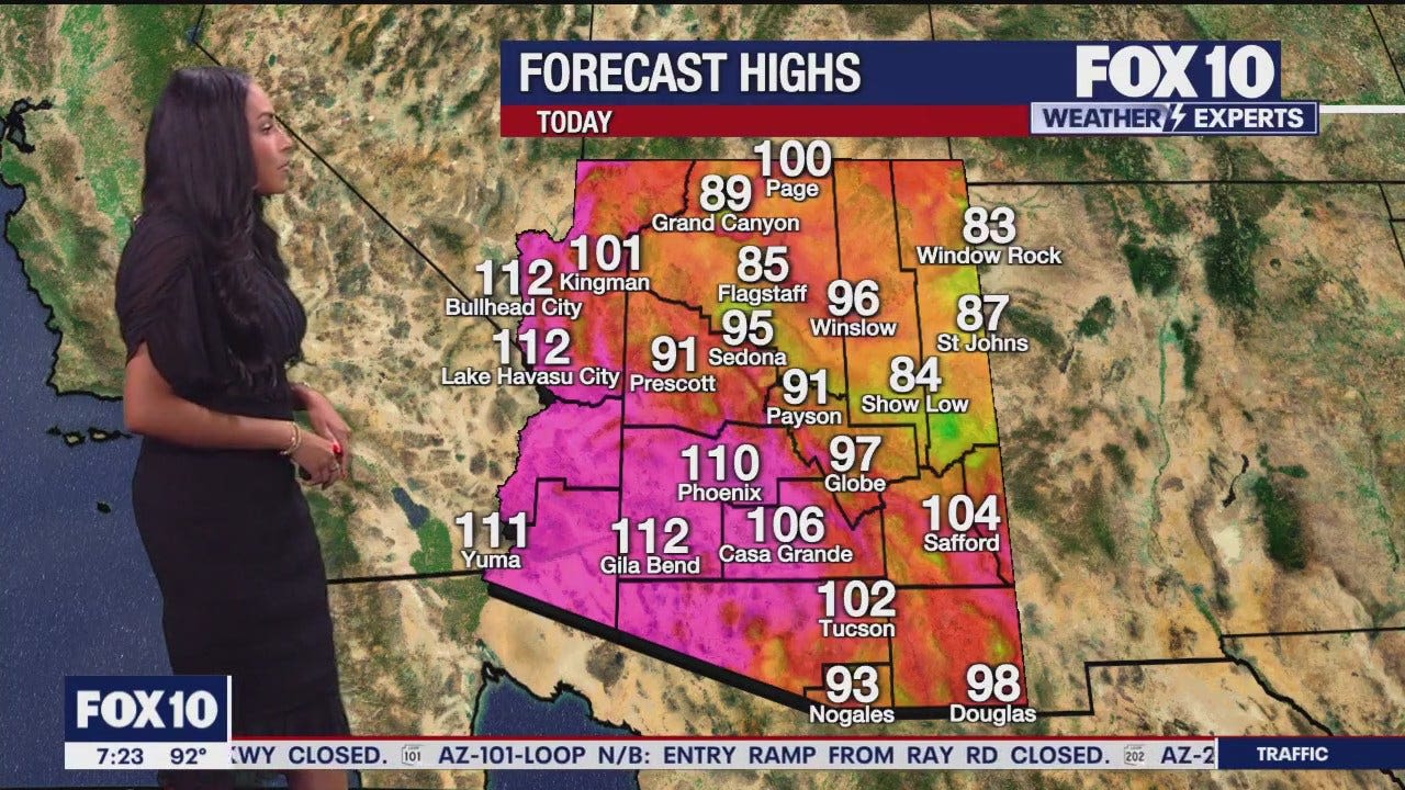 Arizona weather forecast: Temperatures begin to rise, bringing slightly higher chances for storms