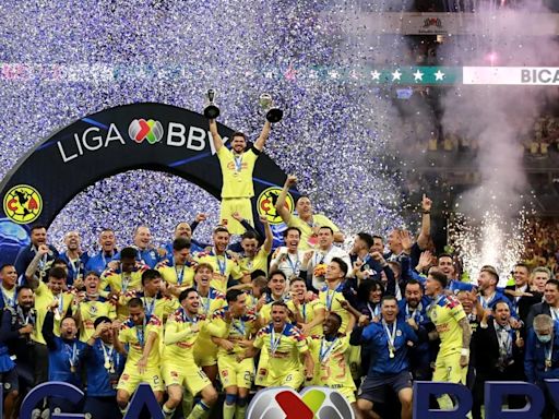América campeón del torneo Clausura 2024 de la Liga MX: Los festejos EN VIVO