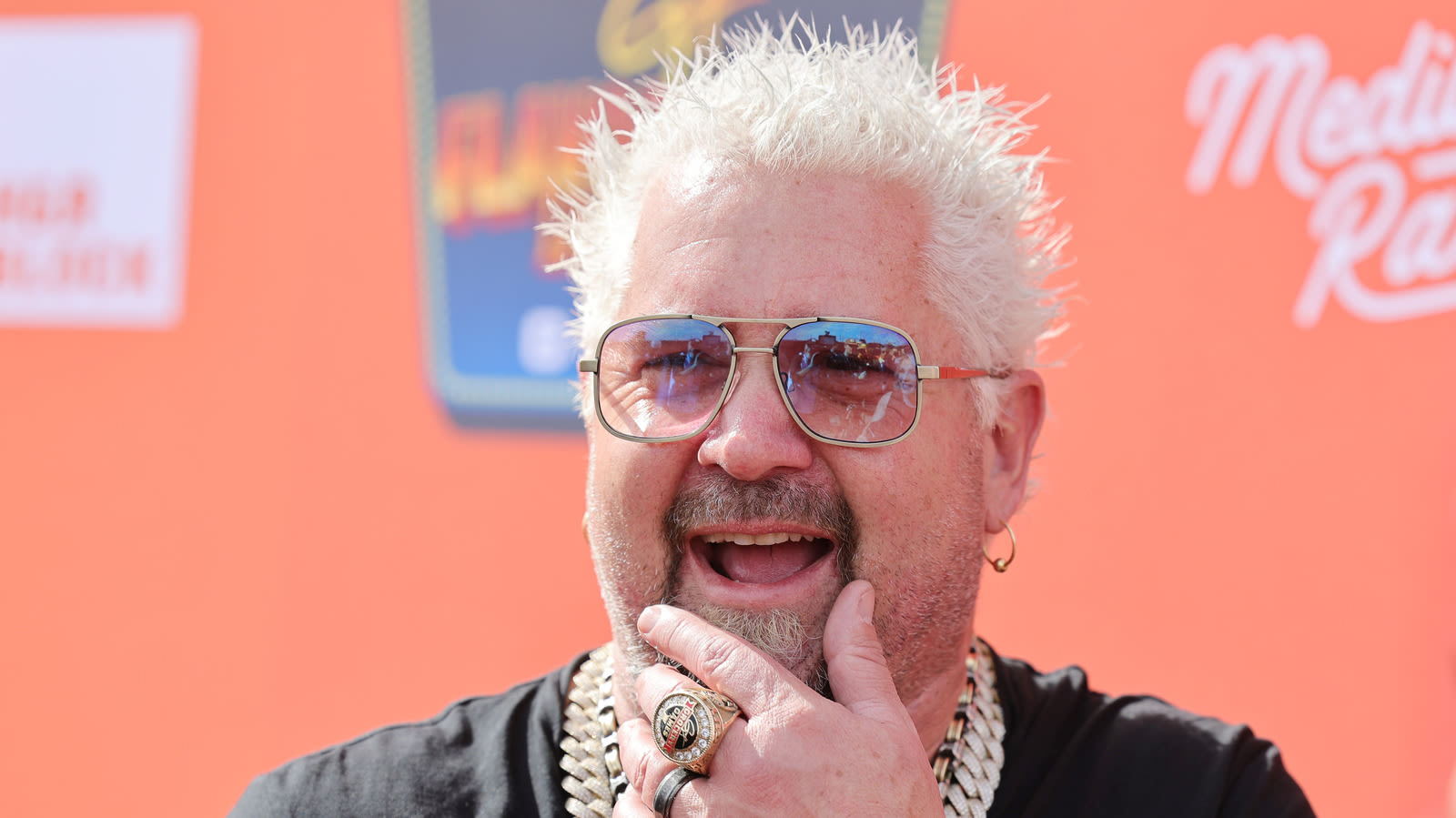 12 Biggest Foods Guy Fieri Has Ever Eaten On Diners, Drive-Ins And Dives