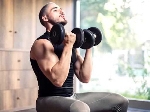 You just need 3 moves and a set of dumbbells to sculpt chest muscle and build upper-body definition