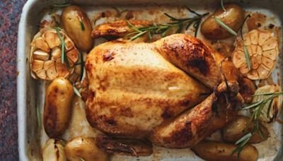 Mary Berry's Secret To Cooking Crispy Roast Potatoes And Juicy Roast Chicken In The Same Tray