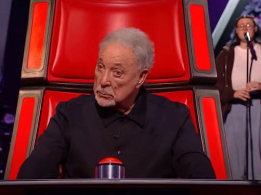 The Voice UK singer stuns judges with tearful first ever performance on stage