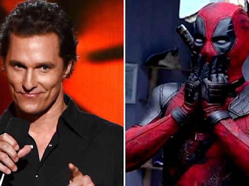 Matthew McConaughey aparece en ‘Deadpool 3’, pero casi nadie lo notó: Este es su personaje