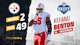 Best Twitter reactions to Keanu Benton being drafted by Steelers