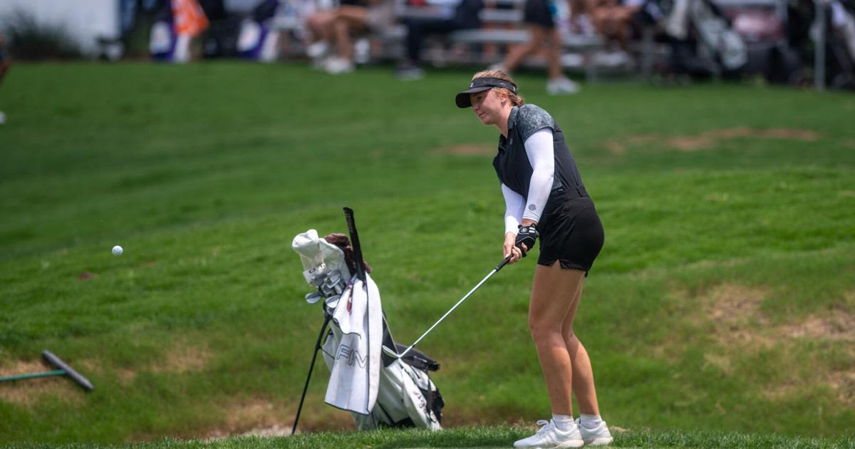 A&M's Zoe Slaughter bounces back as Aggie women's golf team sits third in regional