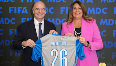 Miami, "la capital mundial del fútbol", según presidente de la FIFA