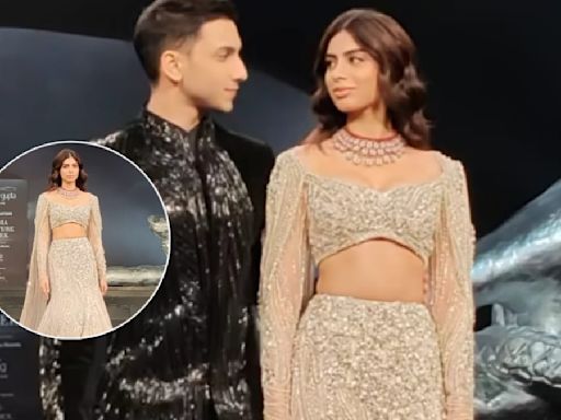Khushi Kapoor Walks The Ramp With Rumoured Bf Vedang; Netzines Troll Actress For Her 'Disaster' Walk | WATCH