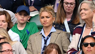 Zendaya cosplays Princess Diana at Wimbledon in the most unexpected outfit