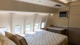 See inside a VIP Boeing 757 private jet that has a full bedroom and dining room