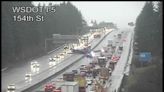 Traffic stinks: I-5 backed up after truck dumps load of manure