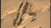 Nasa Mars rover spots ‘unexpected’ piece of spacecraft on red planet