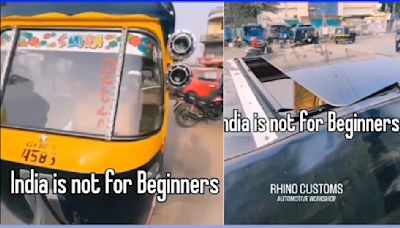 Man Installs Sunroof in Auto Rickshaw - See It to Believe It