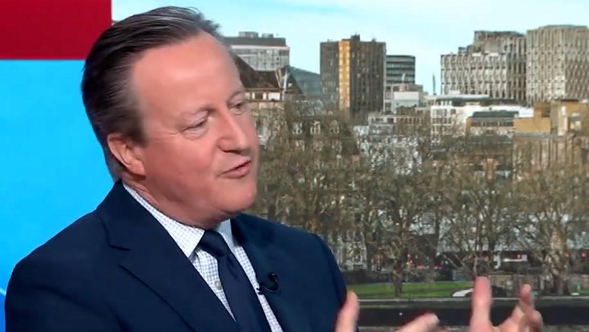 Labour ‘desperate’ for election now because ‘economic plan is working’, says Cameron