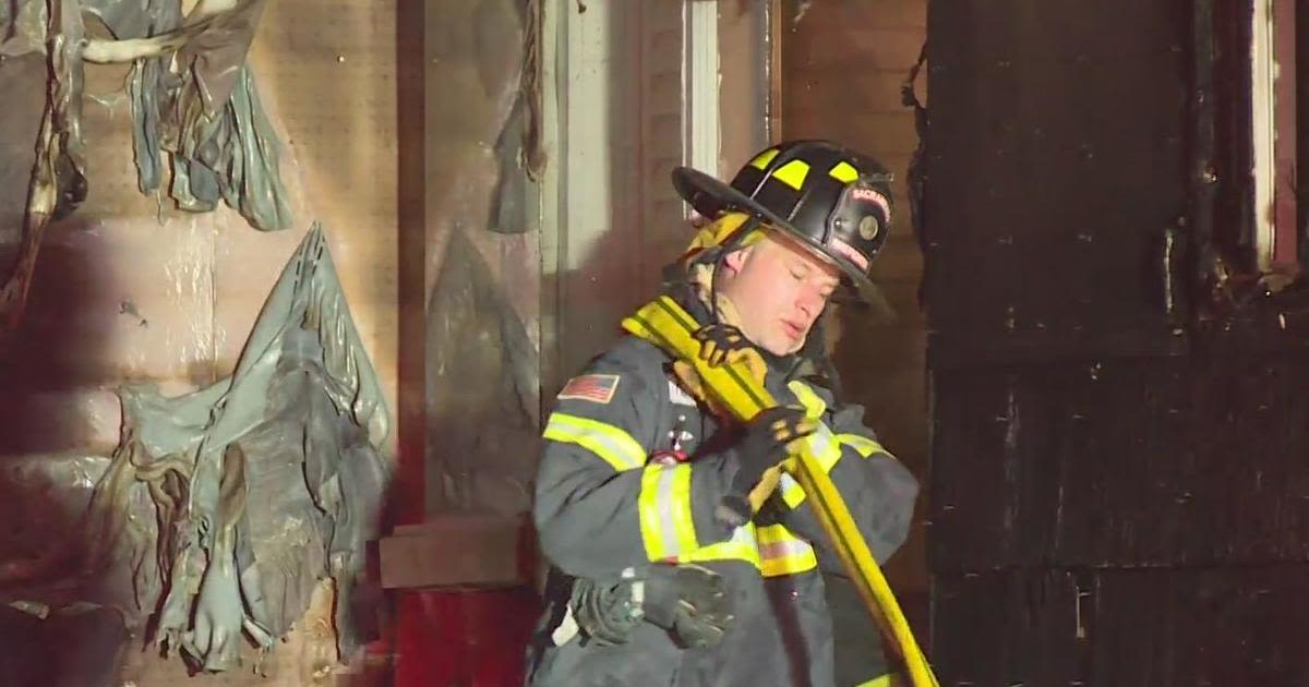 Crews douse fire at home under renovation in Sacramento