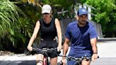 Gisele Bundchen enjoys a bike ride with boyfriend Joaquim Valente