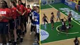 Photo of USA U16 basketball team goes viral as fans stunned by size difference