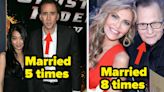 13 Famous Men Who Have Been Married And Divorced Way More Than You Thought Was Humanly Possible