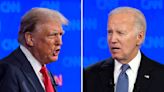 Donald Trump y Joe Biden chocan sobre economía y aborto en su debate