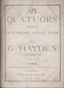 String Quartets, Op. 20 (Haydn)