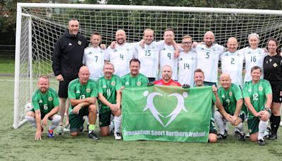 Northern Ireland team prepares for first ever Transplant Football World Cup