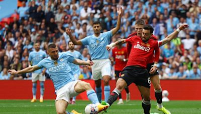 Man City vs Manchester United LIVE! FA Cup Final match stream, latest score and goal updates today