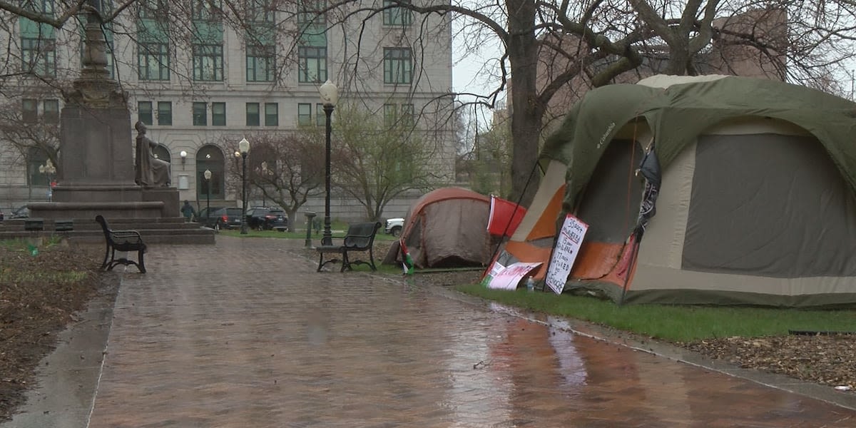 Encampment continues following updated Duluth Police statement