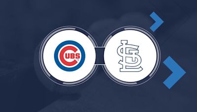Cubs vs. Cardinals TV Channel and Live Stream Info for May 24