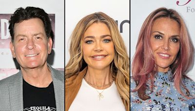 Charlie Sheen’s Exes Denise Richards and Brooke Mueller Spotted Filming a TV Show Together