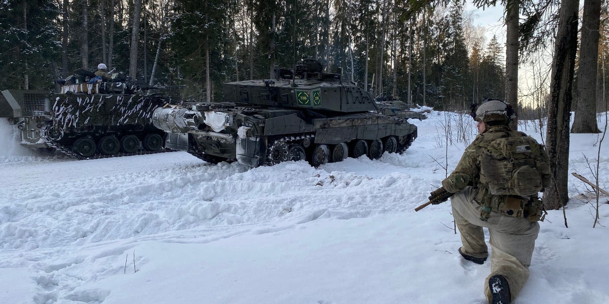 NATO member Estonia is 'seriously' discussing sending troops to fill non-combat roles in Ukraine, security advisor says