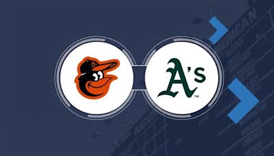 Athletics vs. Orioles TV Channel and Live Stream Info for April 28