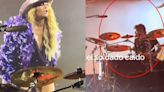 Paulina Rubio reprende a su baterista en pleno concierto: "¿qué pedo, cabr*n?"