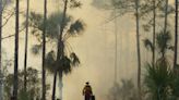 Big Cypress National Preserve fire 15% contained, smoke heads toward U.S. 41.