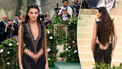 Kendall Jenner wore 25-year-old Givenchy Couture gown to Met Gala, first human to slip on the dress