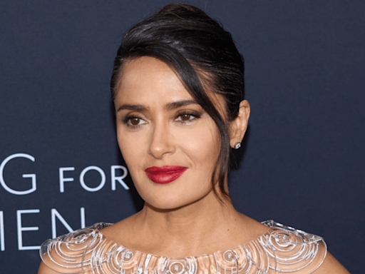 Salma Hayek’s ‘Timeless’ Windswept Look Has Fans Convinced She Is ‘Only Getting Better With Age’