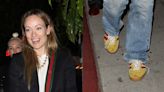 Olivia Wilde Laces Up Adidas x Gucci Sneakers for Los Angeles Night Out