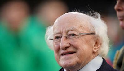 President Michael D Higgins says he will be ‘recovered’ in weeks after mild stroke