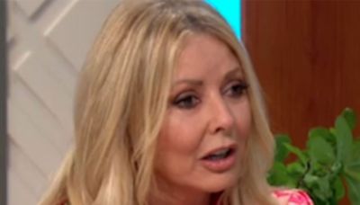 Carol Vorderman leaves fans upset after cancelling appearance 'due to illness...