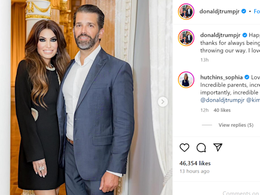 ‘When’s the wedding?’ Donald Trump Jr. posts about anniversary, and folks had questions