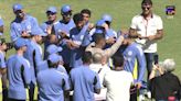 Riyan Parag's father places India cap on son's head, nearly tears up in historic moment for Assam in IND vs ZIM 1st T20I