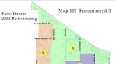 Palm Desert council OKs final redistricting map for transition from two to five districts