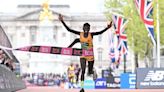 London Marathon: Peres Jepchirchir breaks women's only world record