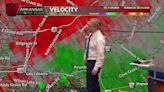 Severe weather hitting parts of central Arkansas overnight