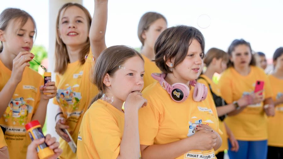 Ukrainian camp teaches kids how to heal from war